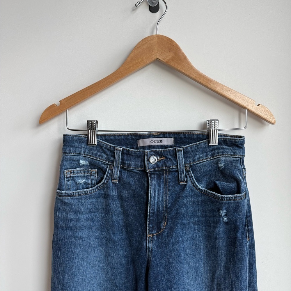 Joe's Jeans Blue Straight Leg Denim Womens Size 25 - Picture 4 of 7